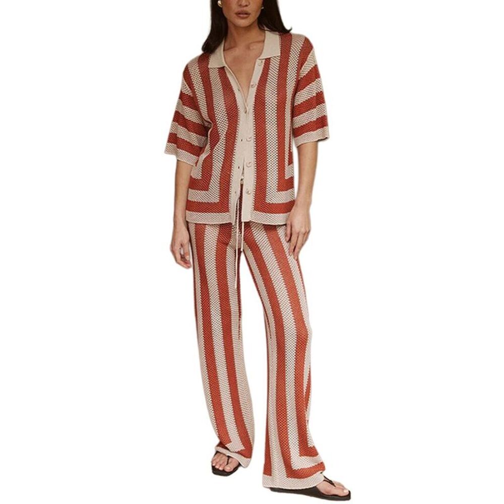 Homeyee Womens  2Pc Shirt & Pant Set